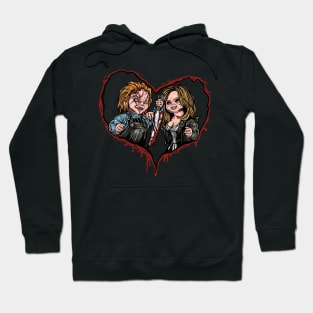 Chucky and Tiffany Hoodie